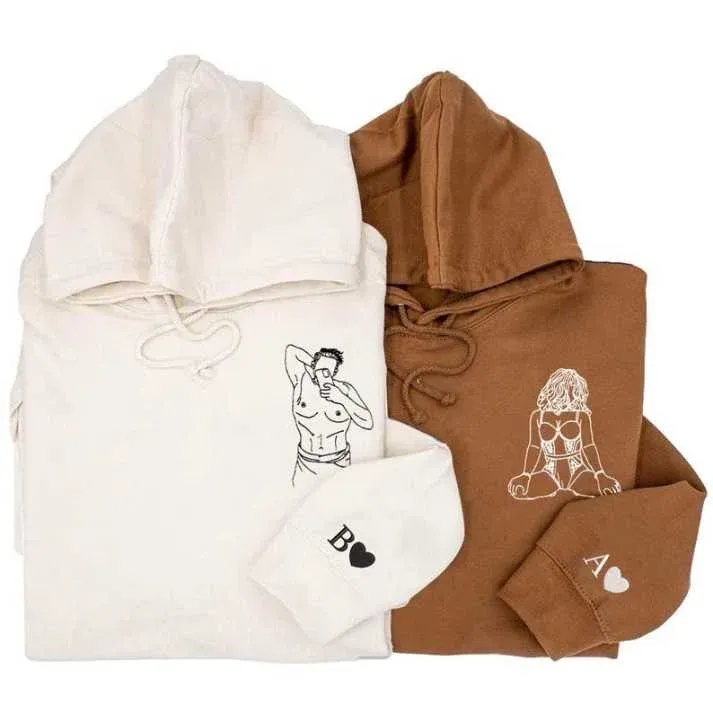 Spicy Custom embroidered Hoodie-Romantic Anniversary Keepsake Gift