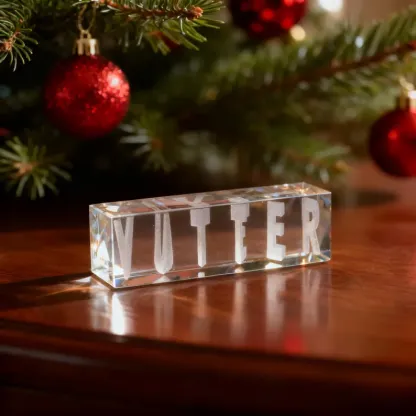 Personalized 3D Double Name Illusion crystal lamp – Custom Dual-Name 3D Flip Display