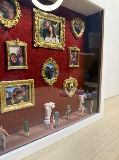 Museum of Us Frame: Personalized Meaningful Couples Gift for Valentine's Day & Anniversary