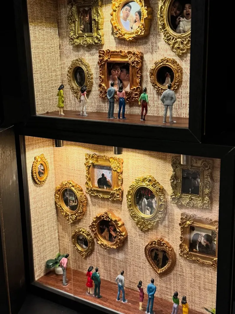 Museum of Us Frame: Personalized Meaningful Couples Gift for Valentine's Day & Anniversary