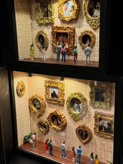 Museum of Us Frame: Personalized Meaningful Couples Gift for Valentine's Day & Anniversary