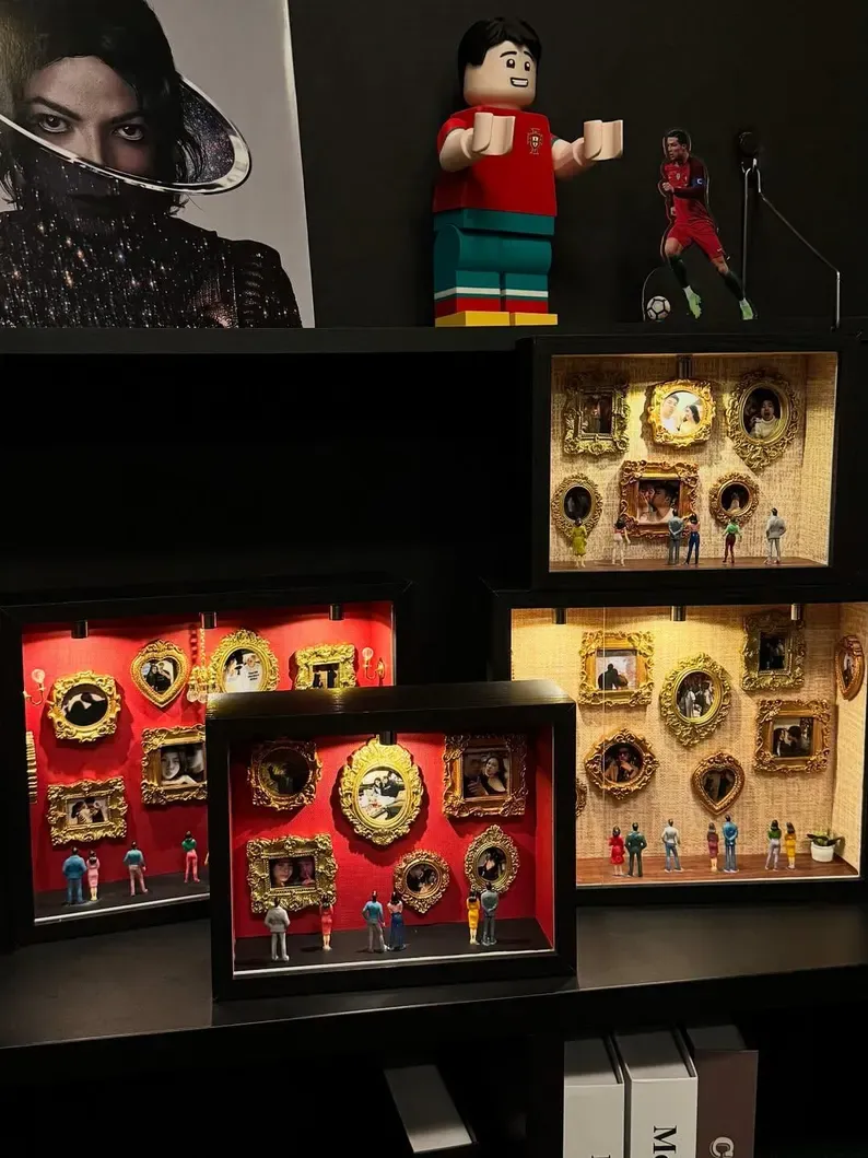 Museum of Us Frame: Personalized Meaningful Couples Gift for Valentine's Day & Anniversary