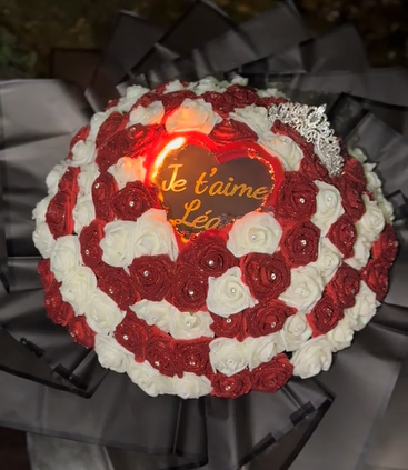 Everlasting Glitter Roses - Burnaway Edition