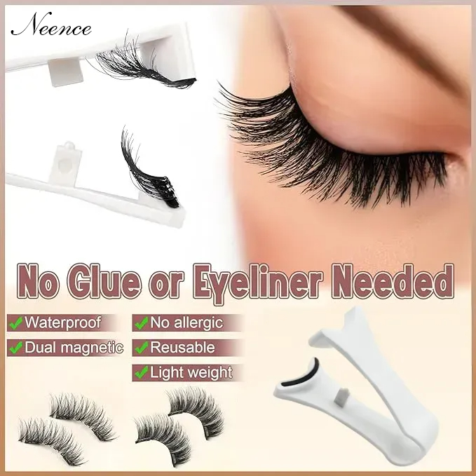 🎁BUY 1 GET 1 FREE💜NEENCE®Reusable Magnetic Eyelashes