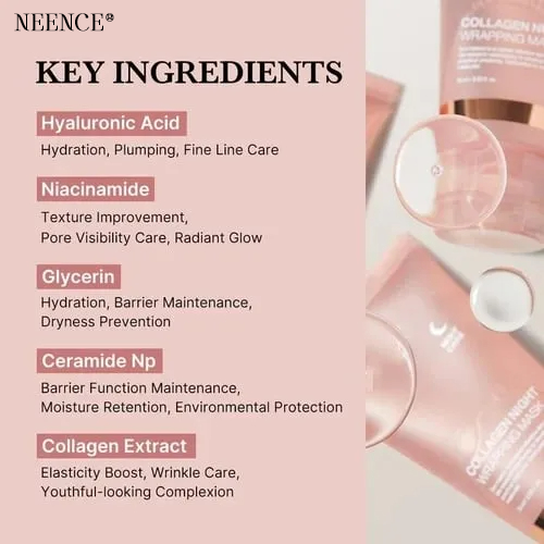 🎉Buy One Get One Free🎁 Collagen Night Wrapping Mask