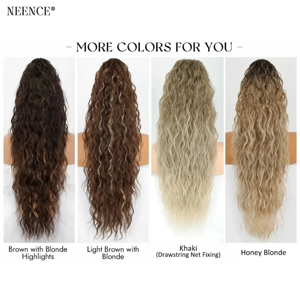 NEENCE®💜Claw Clip Ponytails --- 30 INCH🤯