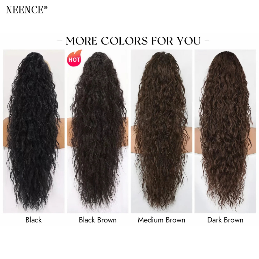 NEENCE®💜Claw Clip Ponytails --- 30 INCH🤯