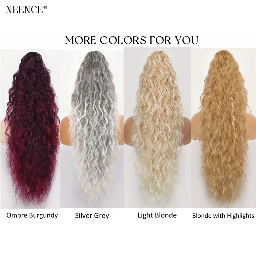 NEENCE®💜Claw Clip Ponytails --- 30 INCH🤯