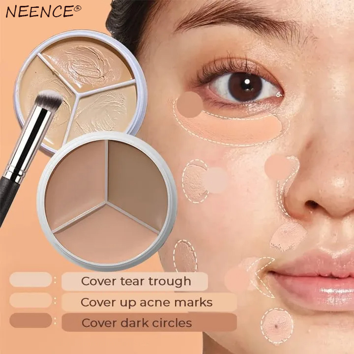 🎁NEENCE® Instant Cover Three-color Concealer