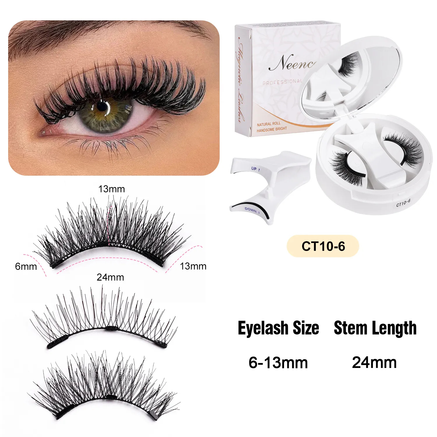 🎁BUY 1 GET 1 FREE💜NEENCE®Reusable Magnetic Eyelashes