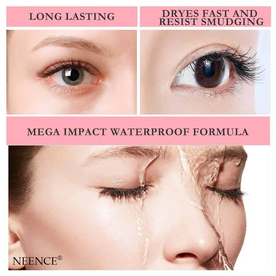 🌈BUY 1 GET 1 FREE🌈 NEENCE® 4D Flash Diamond Waterproof Silk Fiber Thick Lengthening Mascara
