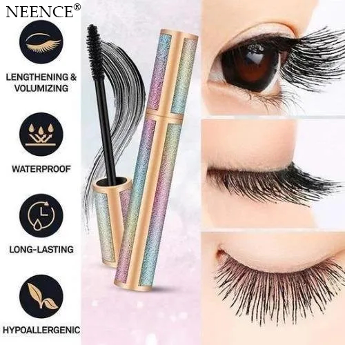 🌈BUY 1 GET 1 FREE🌈 NEENCE® 4D Flash Diamond Waterproof Silk Fiber Thick Lengthening Mascara