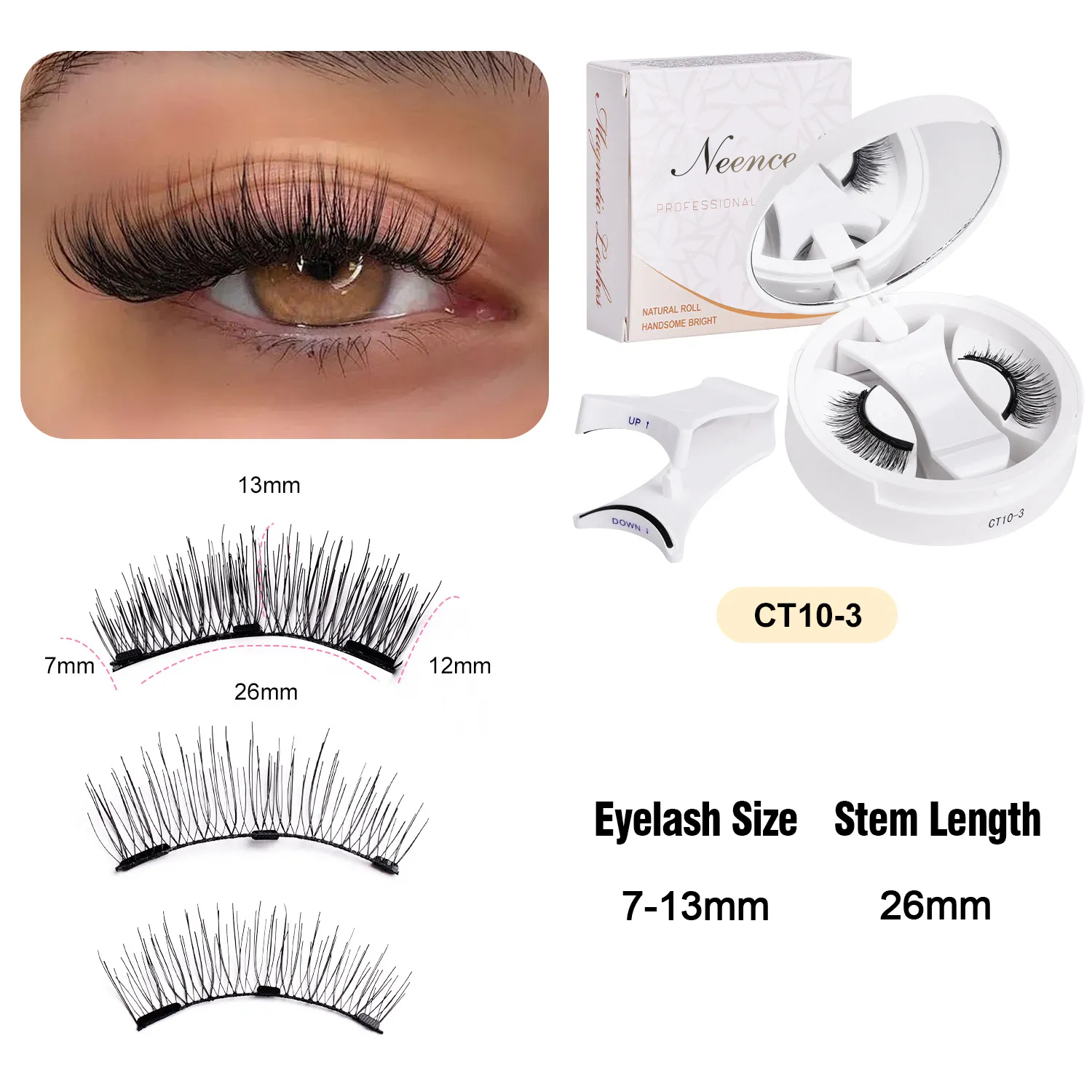 🎁BUY 1 GET 1 FREE💜NEENCE®Reusable Magnetic Eyelashes