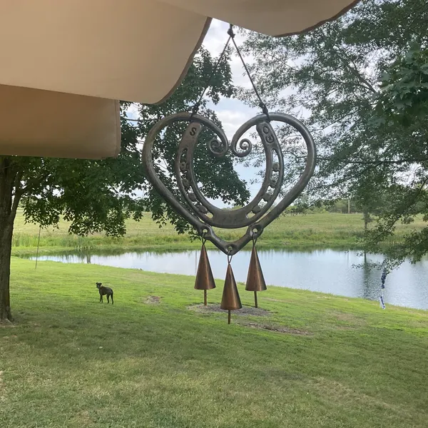 The Horseshoe Heart Wind Chime ❤🐎 ( by Jordan Maynard®)