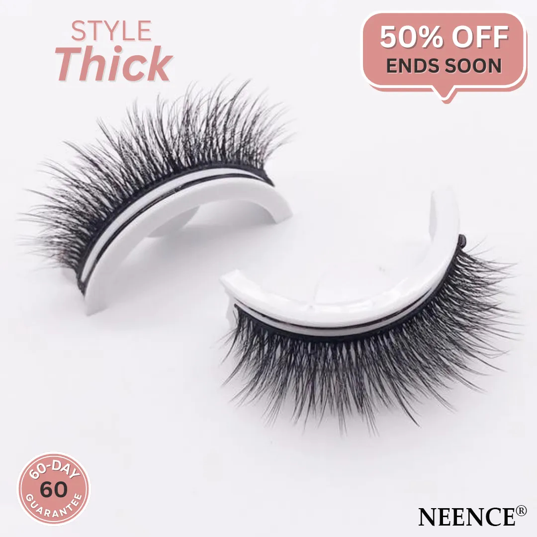 Buy One Get One Free🔥 NEENCE® Waterproof & Reusable Self-Adhesive Eyelashes
