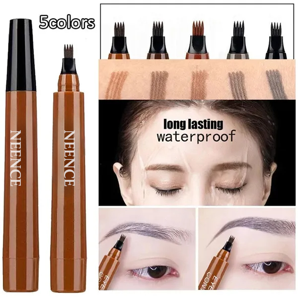 Buy 1 Get 1 Freeš„ NEENCEĀ® 4 Tipped Waterproof Brow Pen