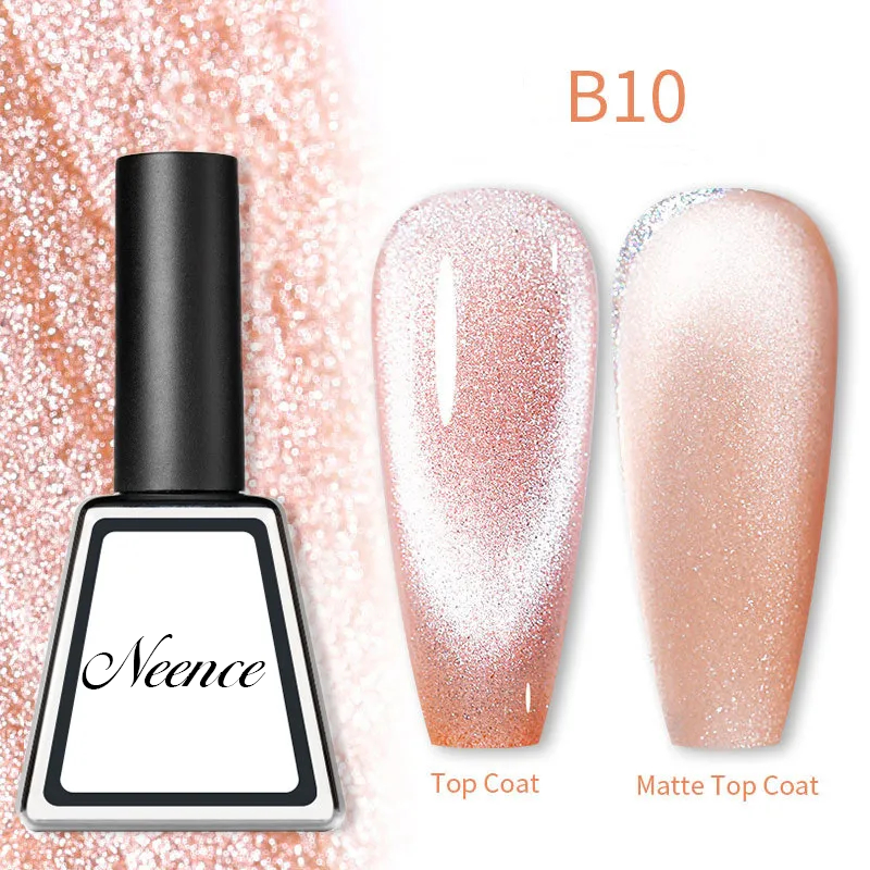 NEENCE® Rainbow Cat Eye Magnetic Gel Nail Polish