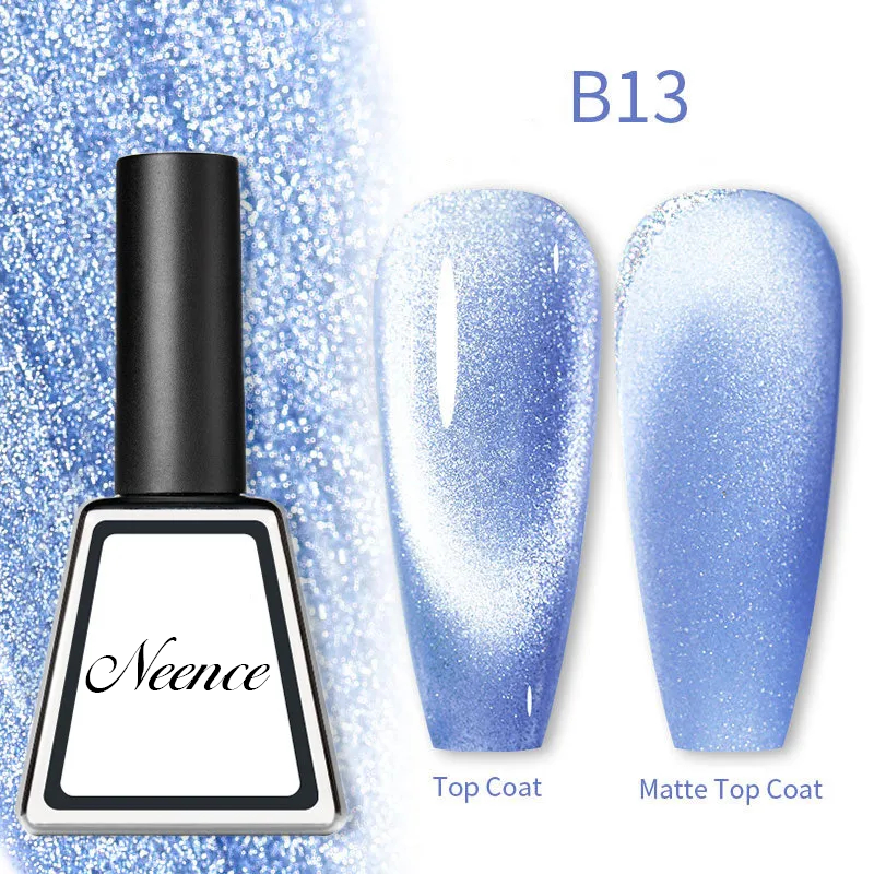 NEENCE® Rainbow Cat Eye Magnetic Gel Nail Polish