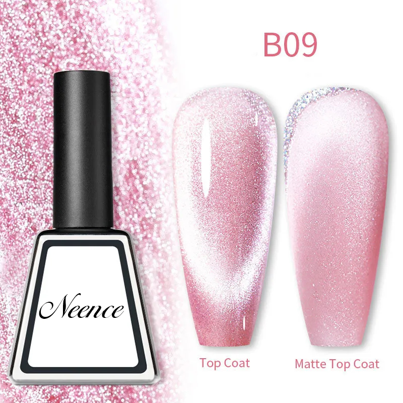 NEENCE® Rainbow Cat Eye Magnetic Gel Nail Polish