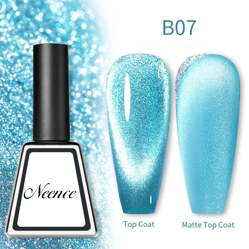 NEENCE® Rainbow Cat Eye Magnetic Gel Nail Polish