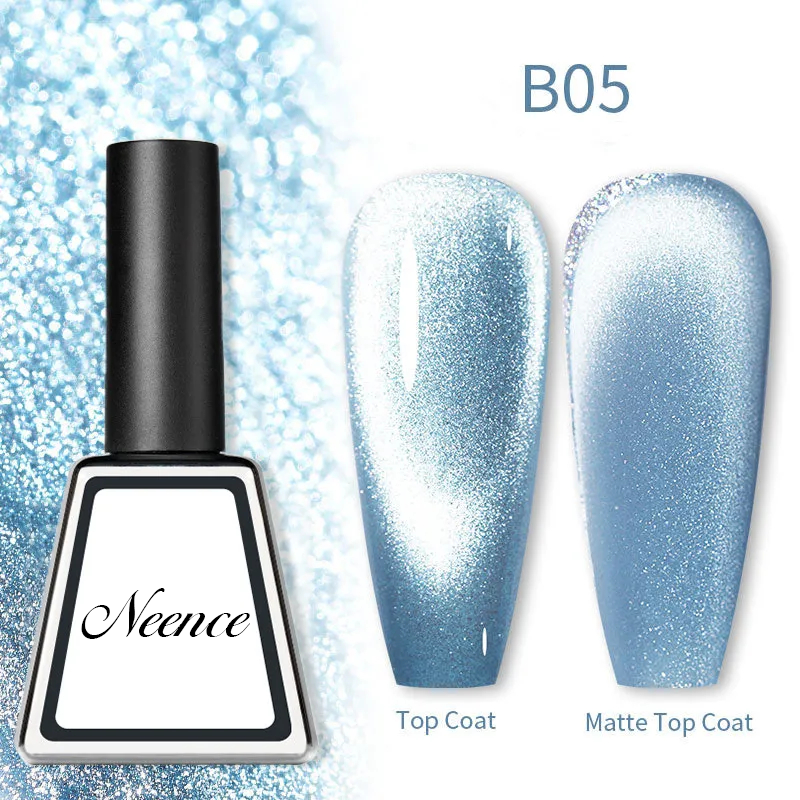 NEENCE® Rainbow Cat Eye Magnetic Gel Nail Polish