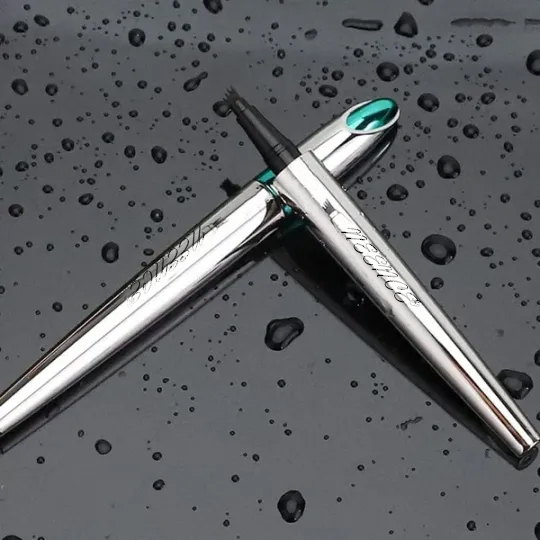 🔥2025 Hot Sale🔥3D Waterproof Microblading Eyebrow Pen 4 Fork Tip Tattoo Pencil