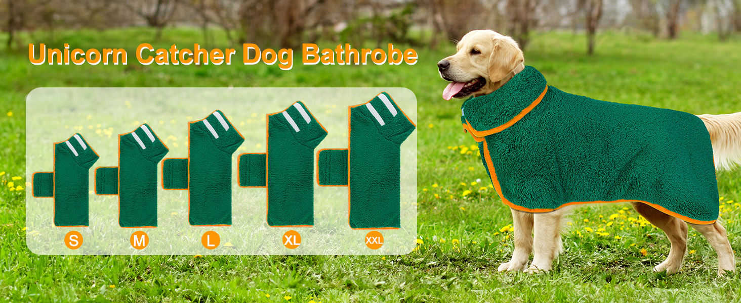 dog bathrobe