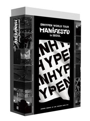 ** Enhypen - World Tour : Manifesto in Seoul [DVD]-FinaKpop