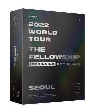 ** Ateez - Ateez The Fellowship : Beginning of the end Seoul [DVD]-FinaKpop