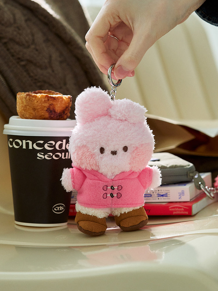 ** BT21 - Line Friends Boots Edition Doll Keyring (Choose Member)-FinaKpop