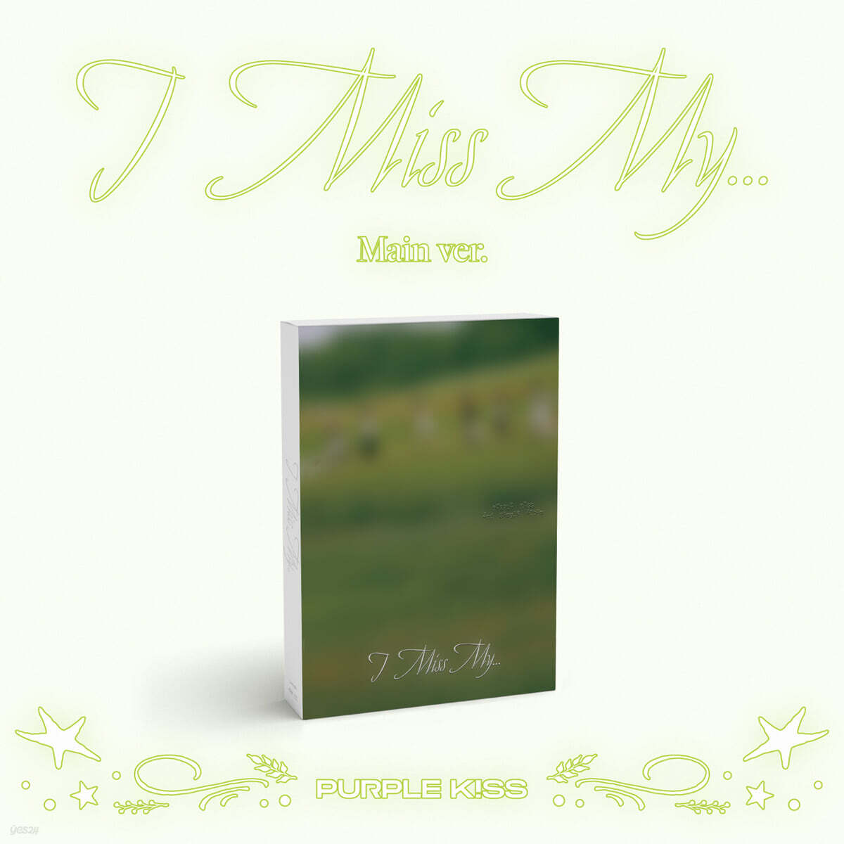 **[Pre-Order] PURPLE KISS - 2nd Single Album " I Miss My..." [MAIN ver.]-FinaKpop
