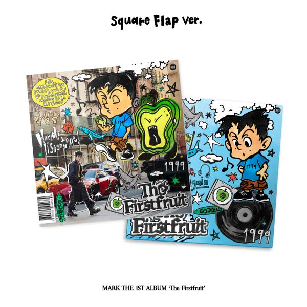 ** MARK (of NCT) - 1st Album "The Firstfruit" [Square Flap Ver.] [Random/set]-FinaKpop