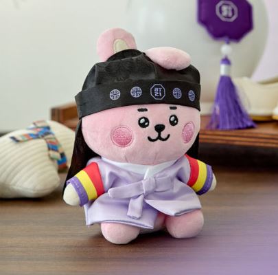 ** BT21 -  Sitting Doll [Premium K Edition]-FinaKpop