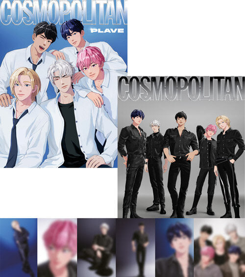 Plave- Cosmopolitan Special Edition Set 2025.2 (Cover: Play) - All 2 volumes-FinaKpop
