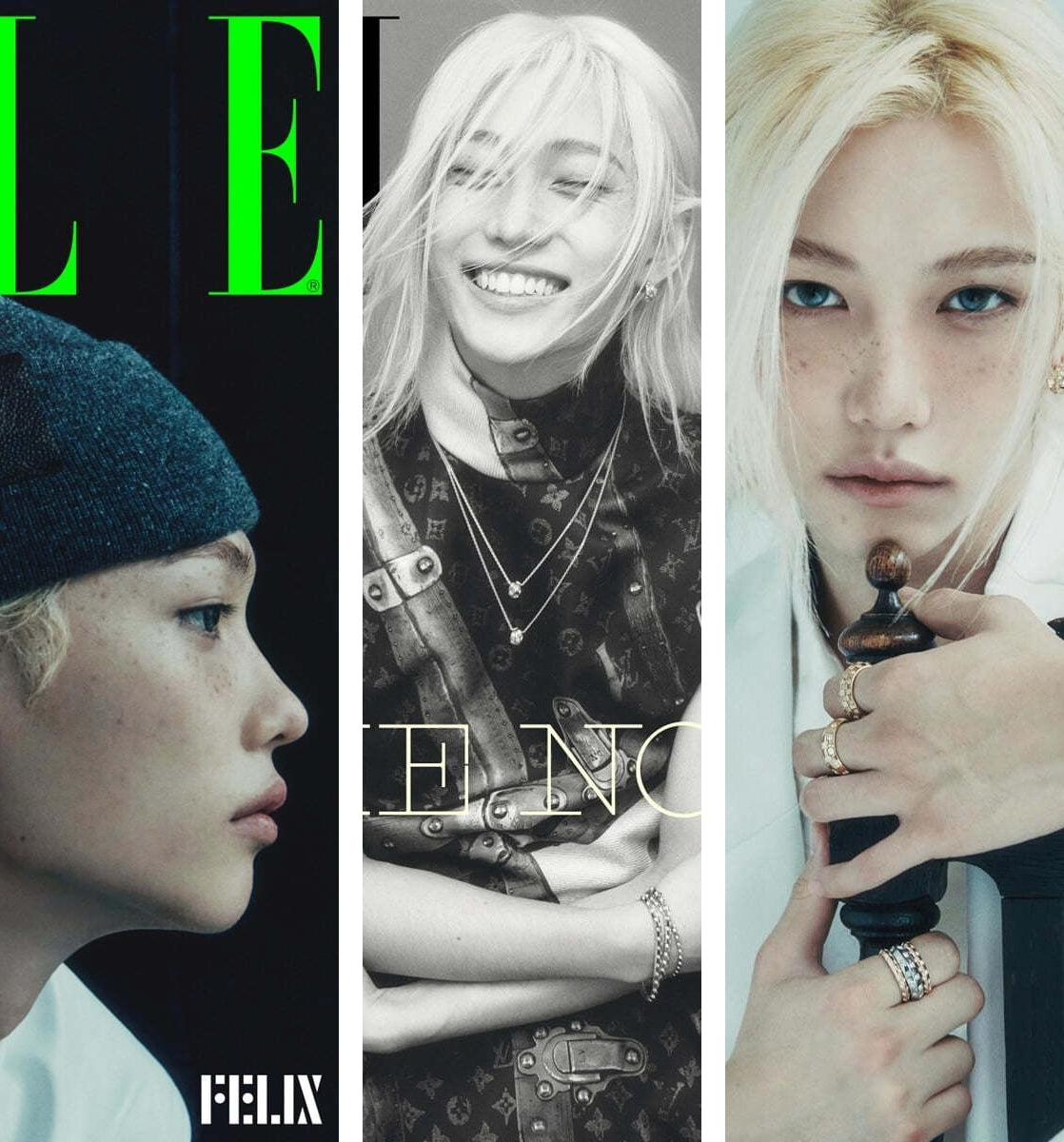 Felix (of Stray Kids) - ELLE November 2024 (Choose Version)-FinaKpop