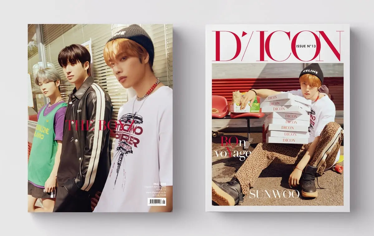 DICON ISSUE N.13 THE BOYZ BOn voYage [ Choose Member, Type ]-FinaKpop