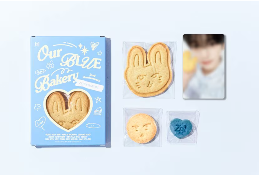 ZEROBASEONE -"Our BLUE" Bakery Cookie Set_21 g (Version selectable)-FinaKpop