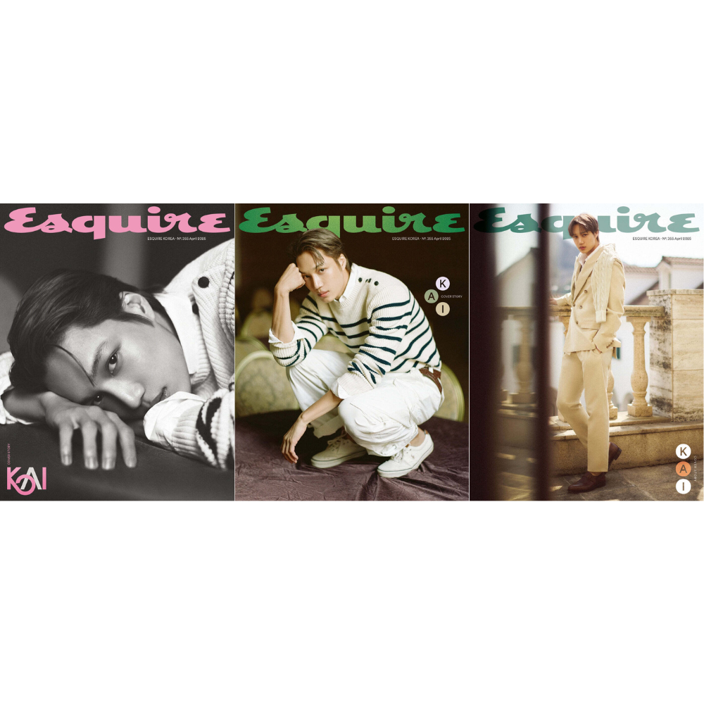 ** KAI (of EXO) - 2025.4 ESQUIRE (Version shoose)-FinaKpop