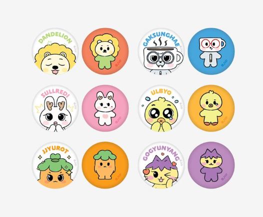 **[Pre-Oder] NMIXX - 1st Fan Meeting "NSWER VACATION" OFFICIAL MD [SECRET MICRO CAN BADGE]-FinaKpop