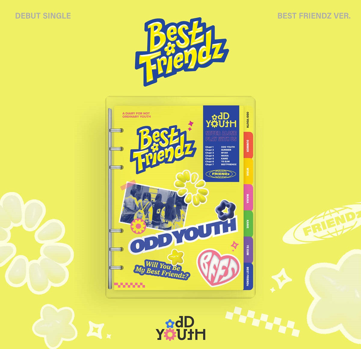 ** ODD YOUTH Singgle "Best Friendz" [Best Friendz Ver.]-FinaKpop