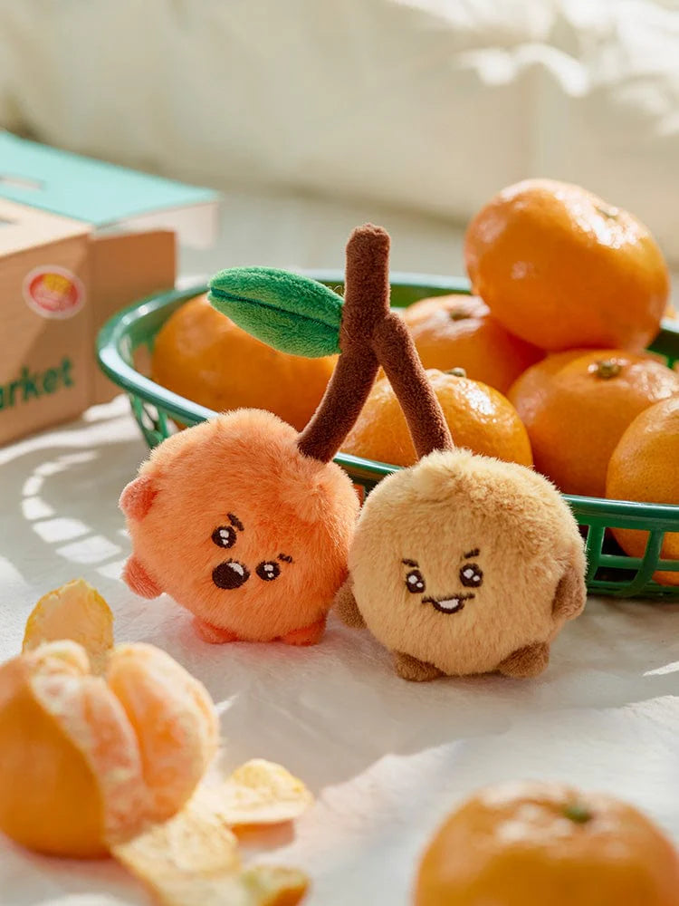 BT21 - ORANGE PARTY OFFICIAL MD BABY SMALL DOLL**-FinaKpop