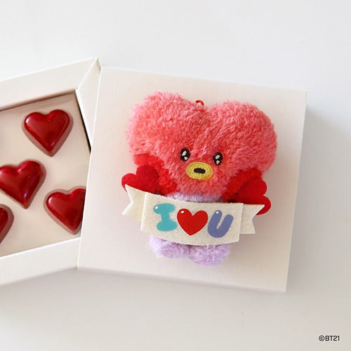 ** BT21 - Doll keyring [I love you]-FinaKpop