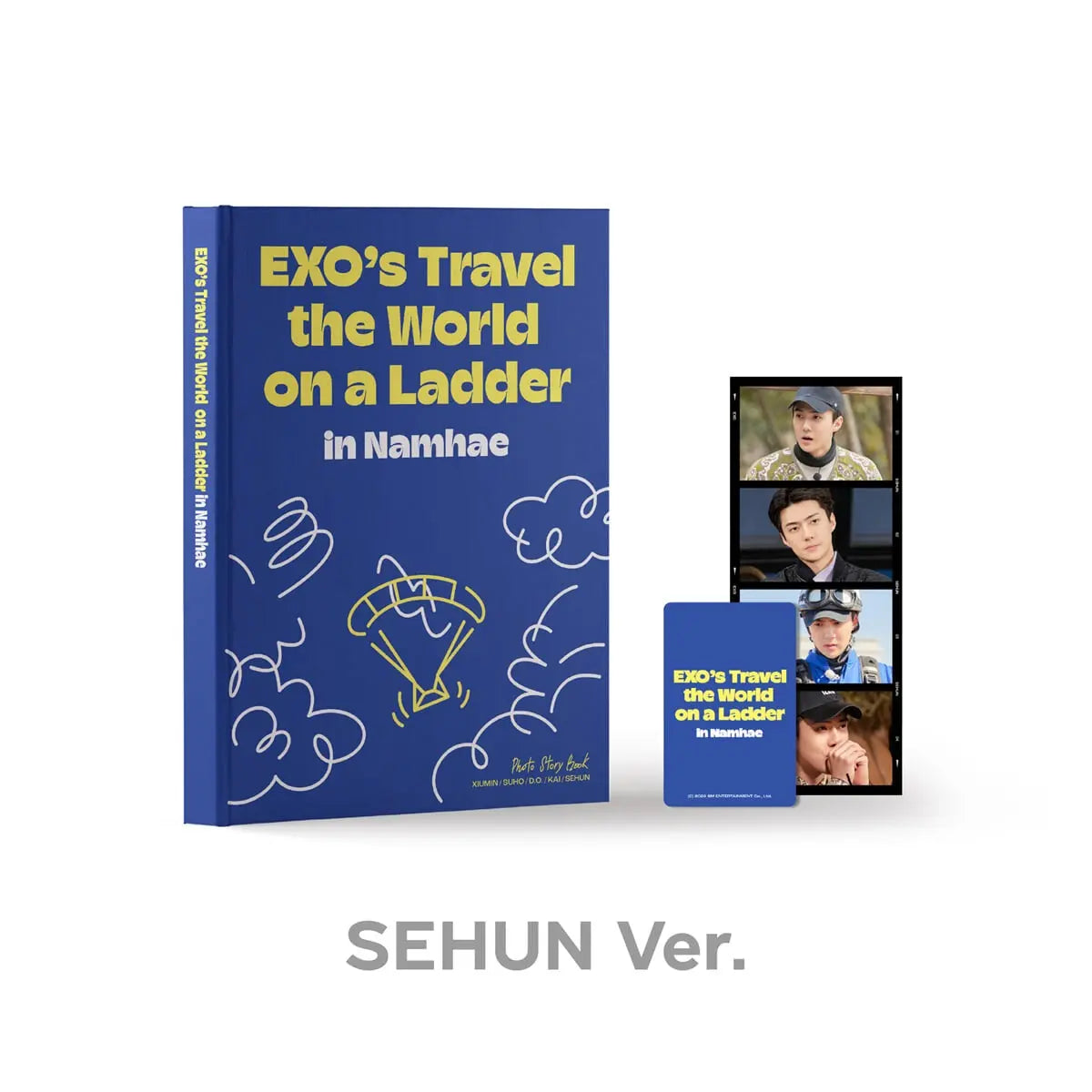 EXO - [EXO's Travel the World on a Ladder in Namhae] PHOTO STORY BOOK-FinaKpop
