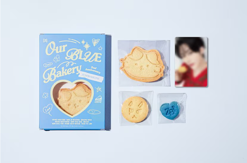 ZEROBASEONE -"Our BLUE" Bakery Cookie Set_21 g (Version selectable)-FinaKpop