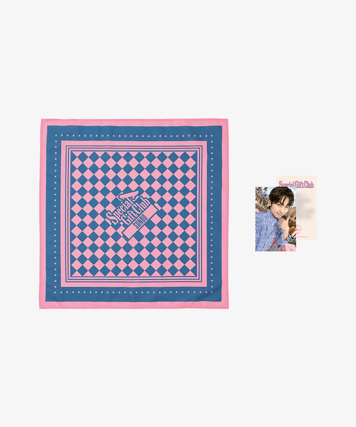 [In Stock MD] Sunoo (Of Enhypen) "Special Gift Club" - Official MD [BANDANA]-FinaKpop
