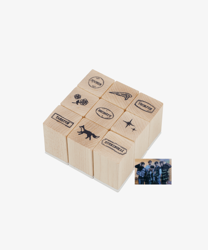TXT - "Minisode 3 : Tomorrow" Official MD (Keyring, Badge Set, Wooden Stamp Set)-FinaKpop