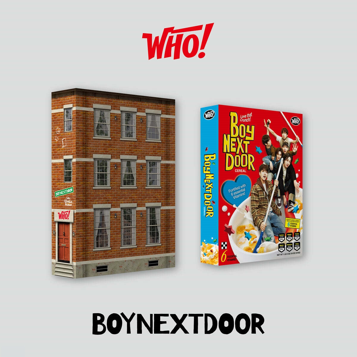 ** BOYNEXTDOOR - 1st Single "WHO!" (Only Random)-FinaKpop