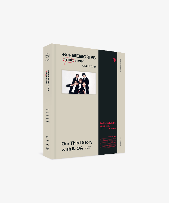 TXT - Memories : Third Story DVD + Weverse Pre-Order Benefit-FinaKpop