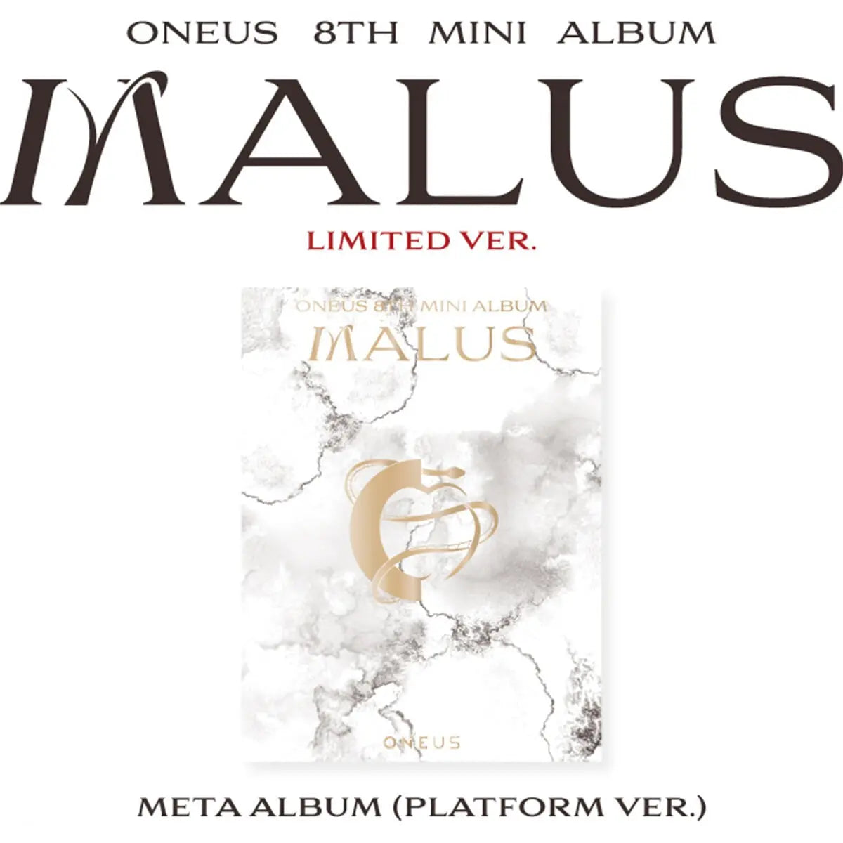** ONEUS - 8th Mini "MALUS" [LIMITED ver.]-FinaKpop