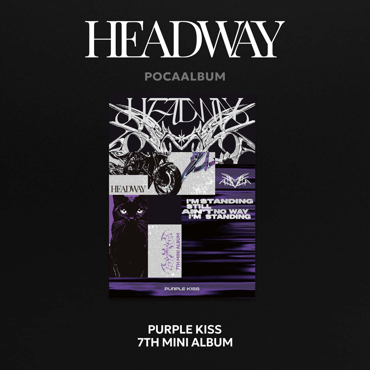 ** PURPLE KISS - 7th Mini Album "HEADWAY " [POCAALBUM]-FinaKpop